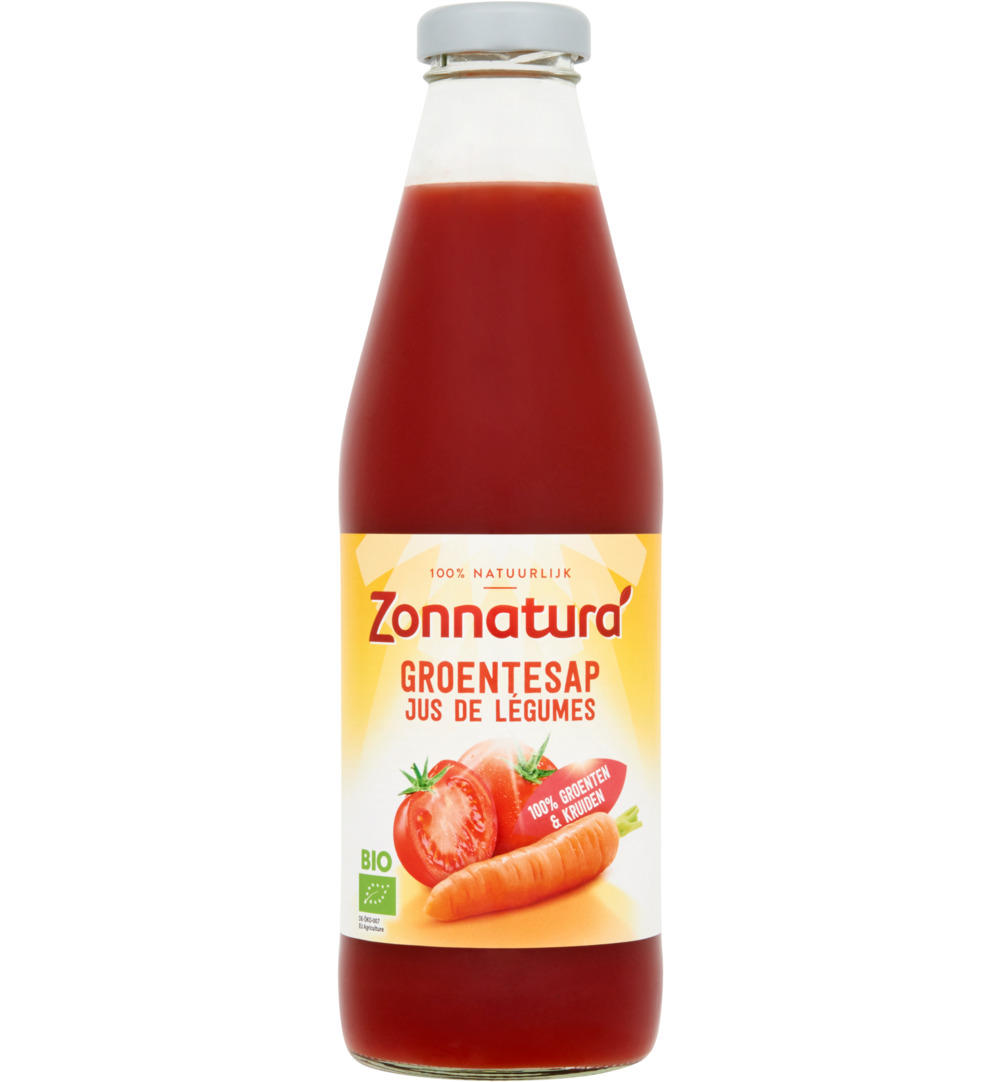 Zonnaturagroente sap bio (750 ml)