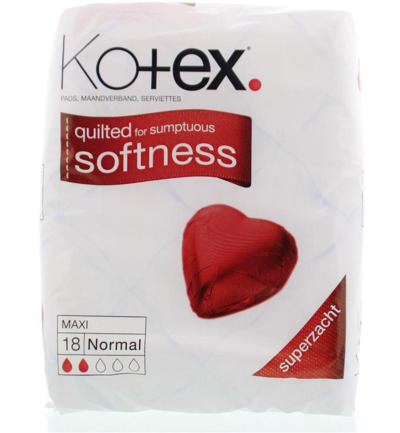 Kotex Maxi normaal (18 stuks)