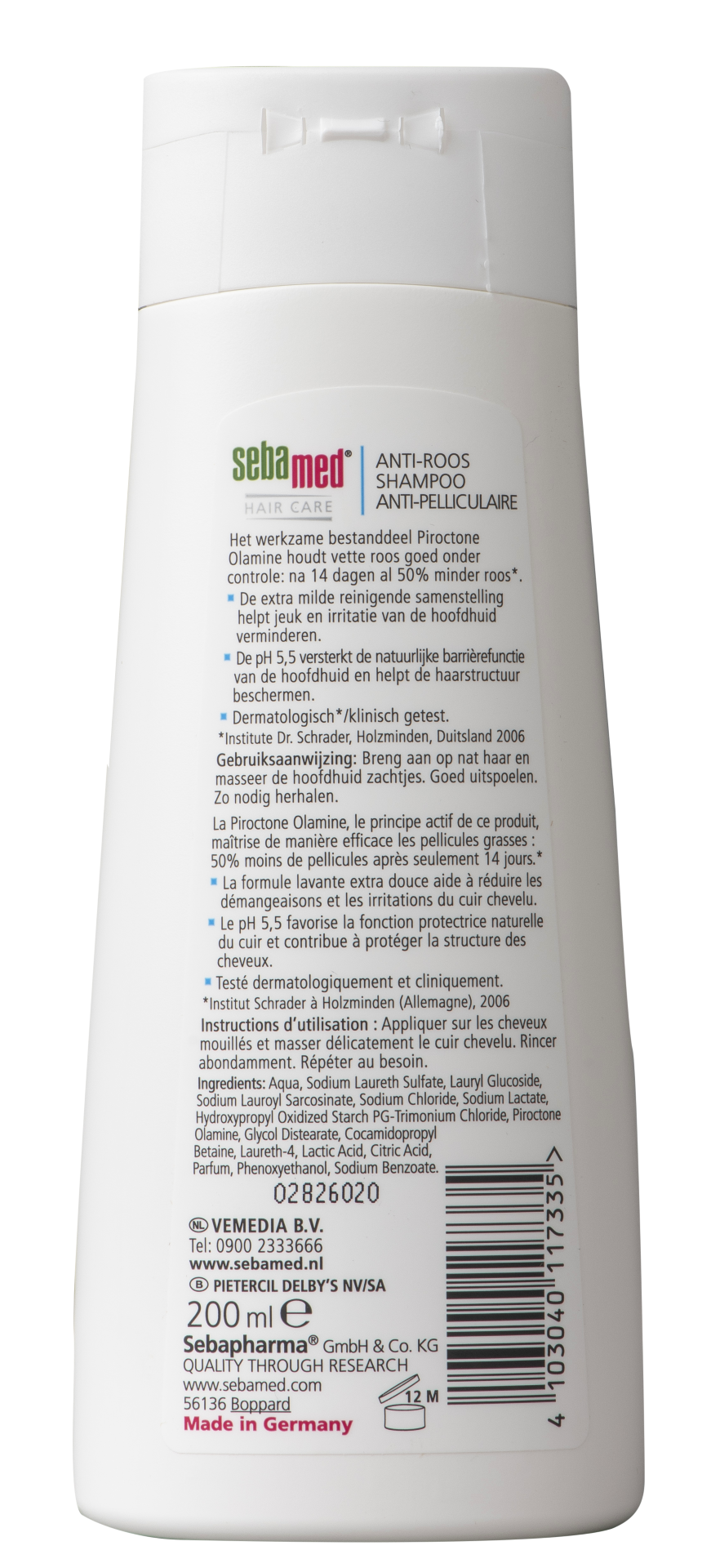 Sebamed Anti-roos shampoo (200 ml) - image 4