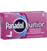 Panadol Junior 125 mg (10 zetpillen)