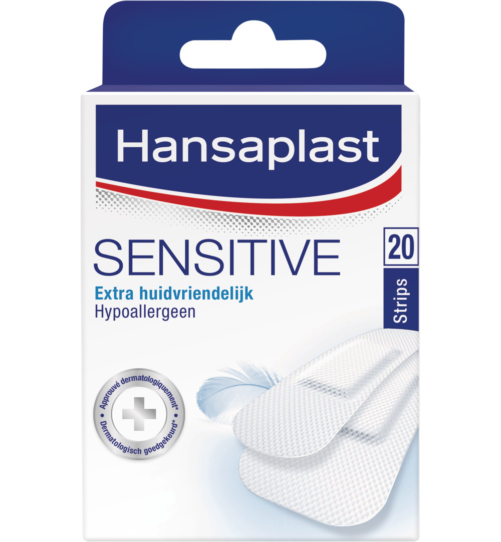 Hansaplast Sensitive strips (20 stuks)