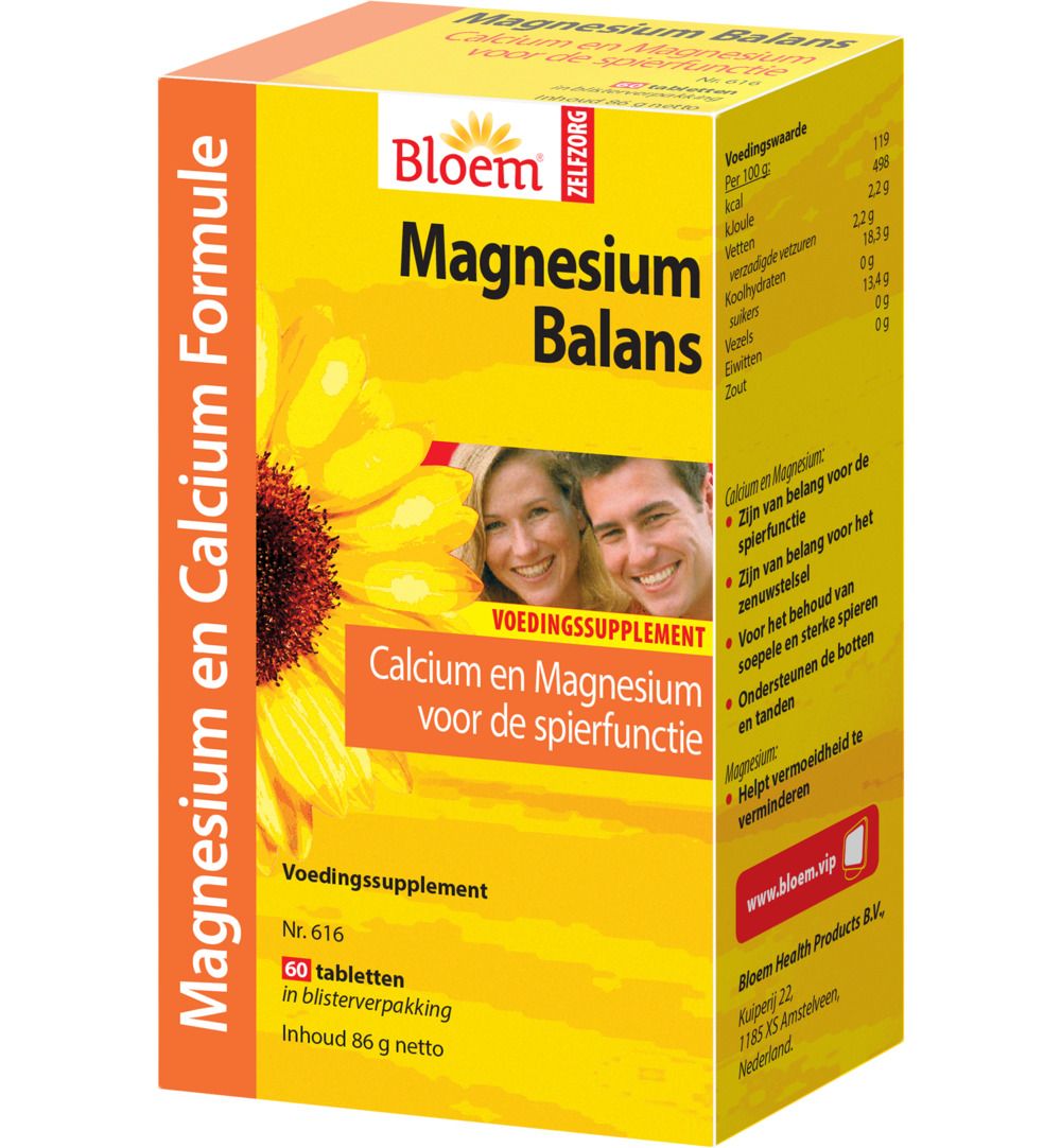 Bloem Magnesium Balans (60 tabletten)