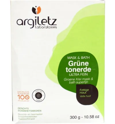 Argiletz Klei ultrafijngroen (300 gr)