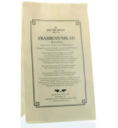 Jacob Hooy Frambozenblad (80 gr)