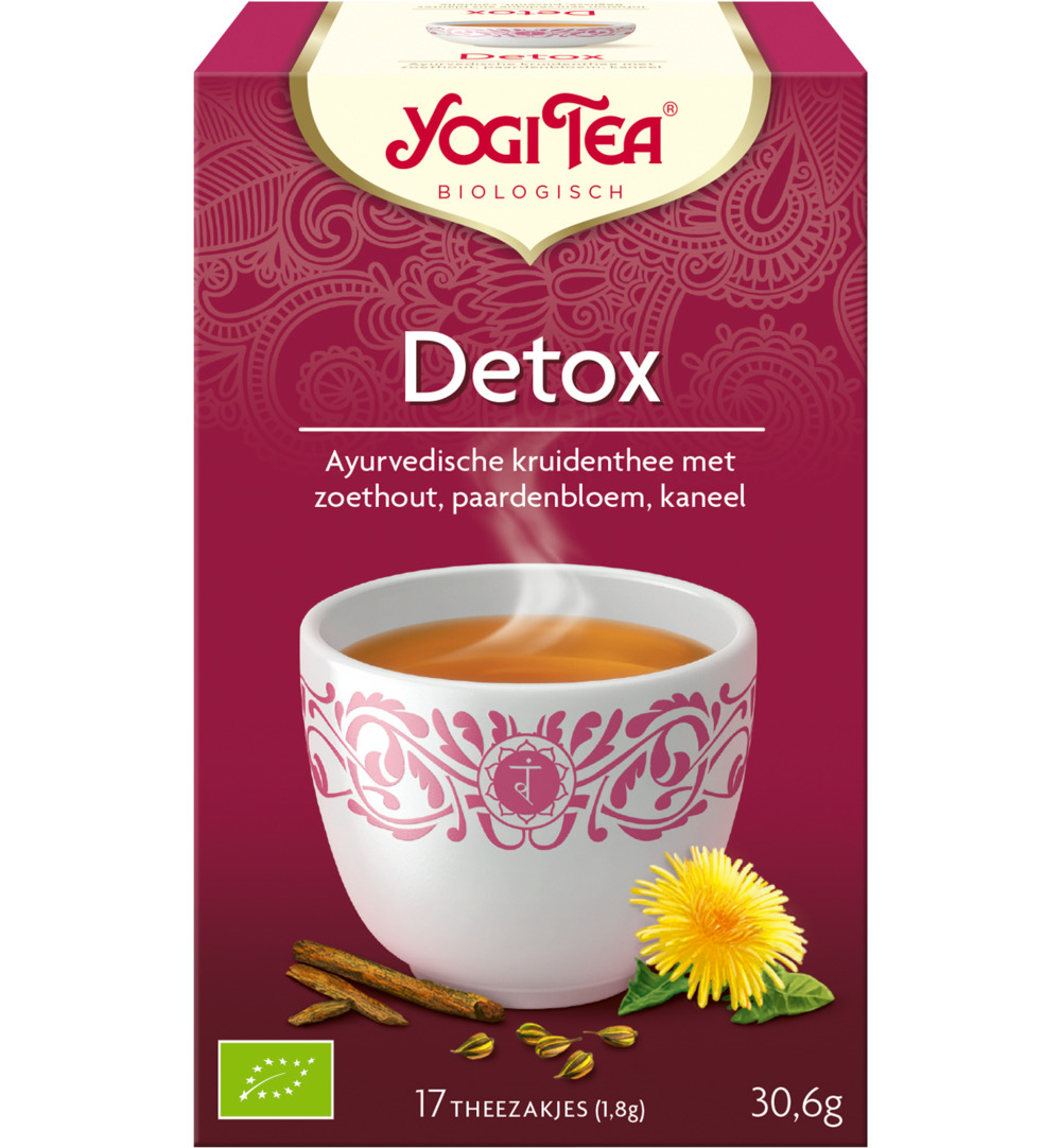 Yogi Tea Detox bio (17 stuks)