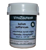 VitaZouten Kalium sulfuricum VitaZout Nr. 06 (120 tabletten)