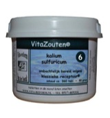 VitaZouten Kalium sulfuricum VitaZout Nr. 06 (360 tabletten)