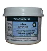 VitaZouten Kalium sulfuricum VitaZout Nr. 06 (360 tabletten)
