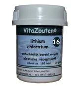 VitaZouten Lithium chloratum VitaZout Nr. 16 (120 tabletten)