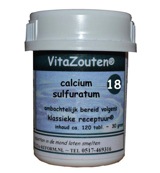 VitaZouten Calcium sulfuratum VitaZout Nr. 18 (120 tabletten)