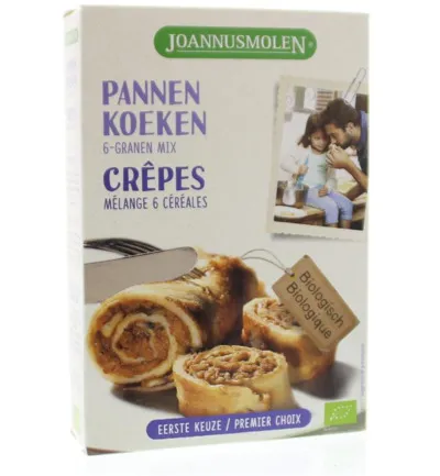 Joannusmolen Pannenkoekmix 6Granen Bio (300 gr)