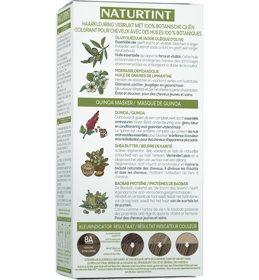 Naturtint 8A Asblond (170 ml)