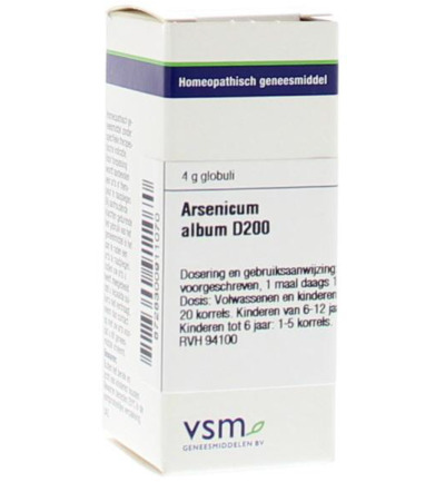 VSM Arsenicum album D200 (4 gr)