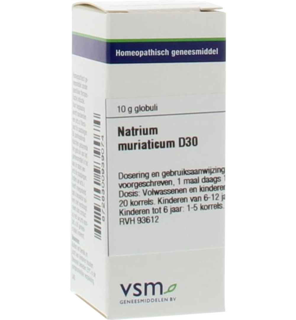 VSM Natrium muriaticum D30 (10 gr)