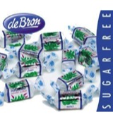 De Bron Toffee pepermunt suikervrij (953 gr)
