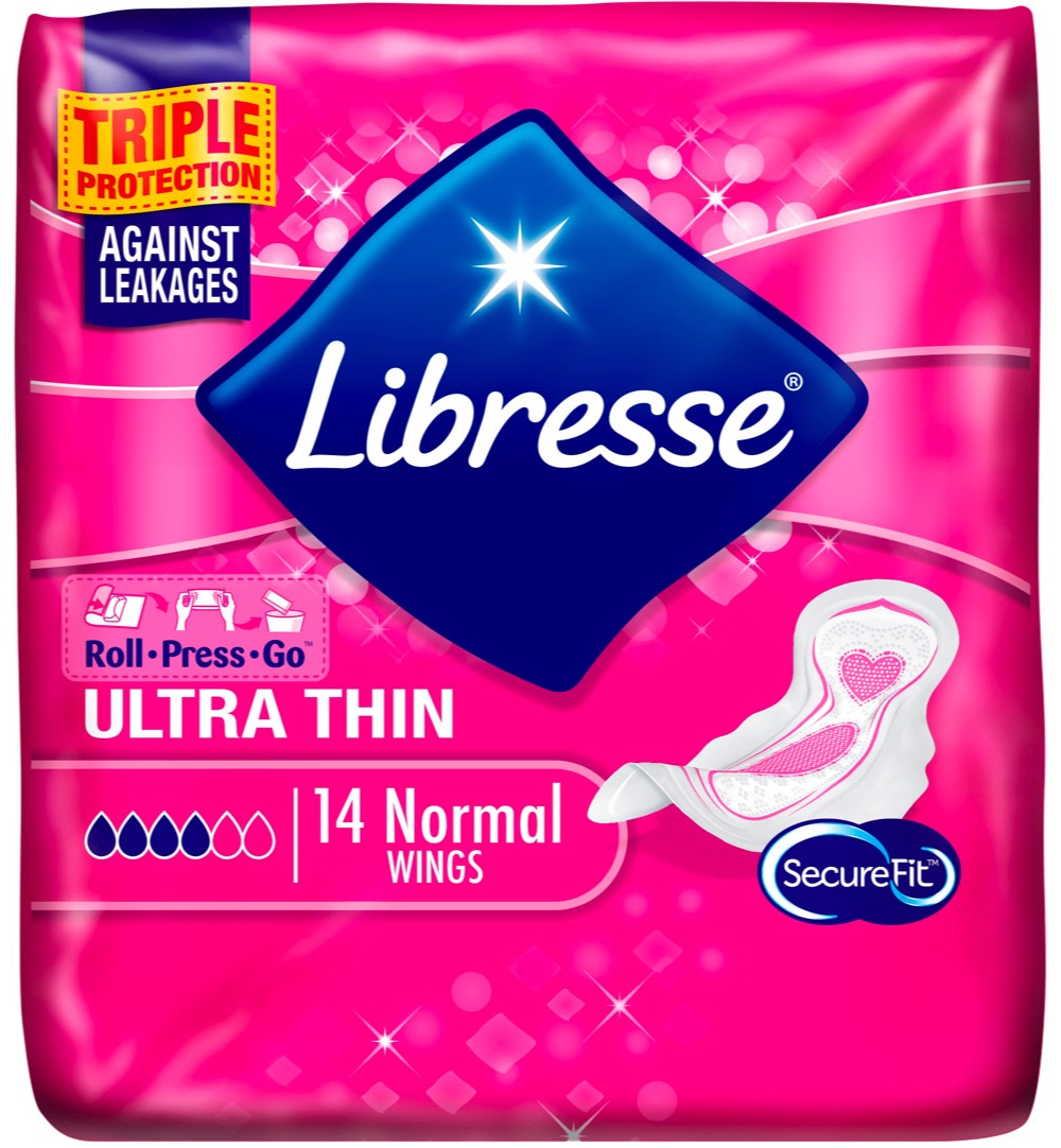 Libresse Ultra normal wing (14 stuks)