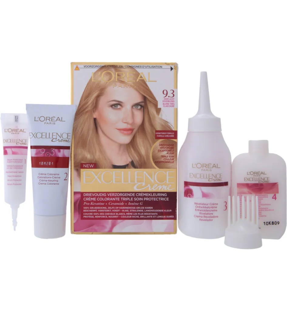 L'Oréal Excellence 9.3 Zeer Licht Goublond (1 set)