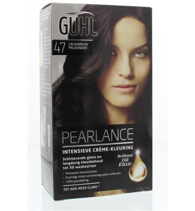 Guhl Pearlance Intensieve Cremekleuring 47 Cacaobruin (1 set)