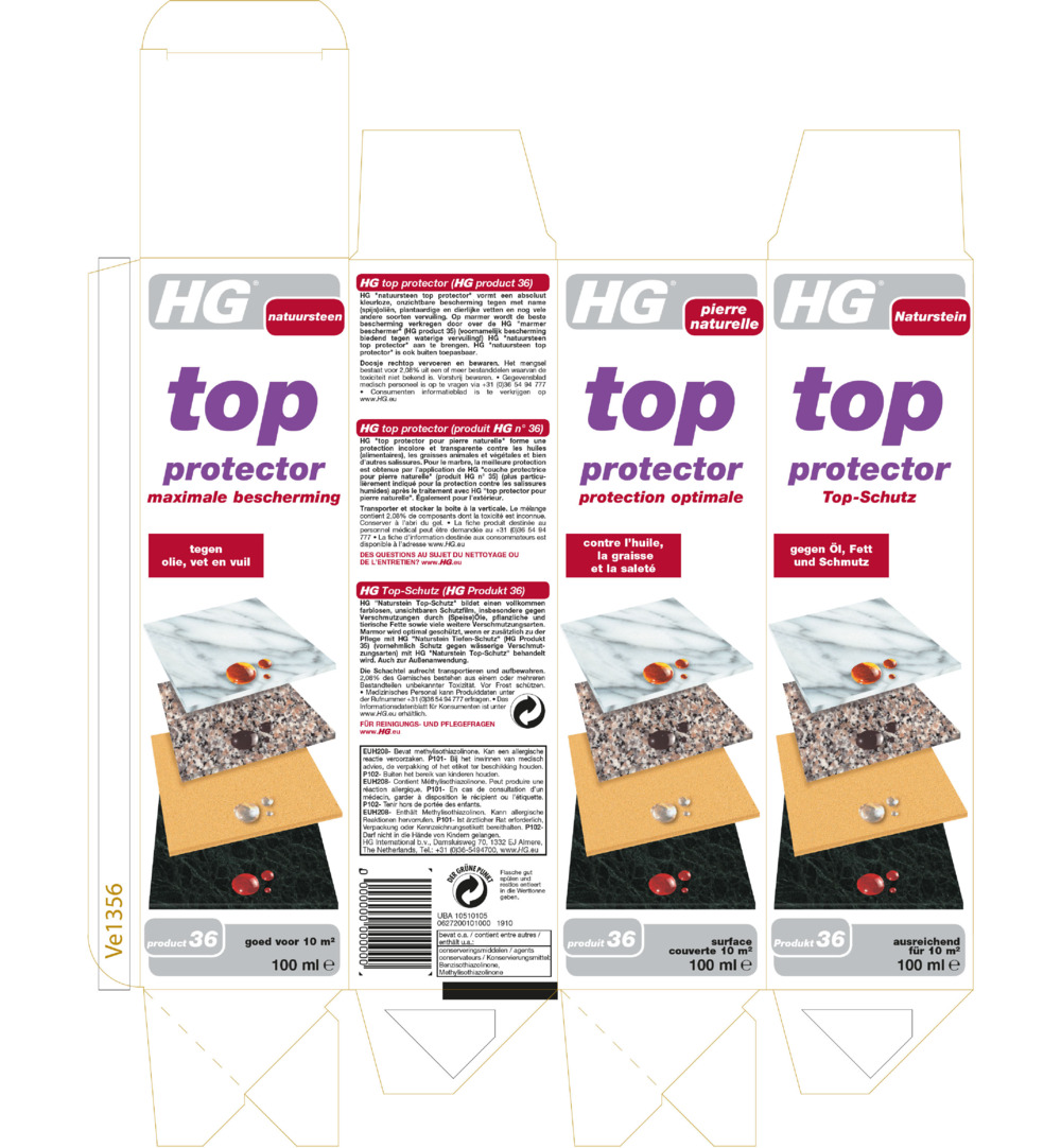 Hg Topprotector Voor Marmer 36 (100 ml) - image 2