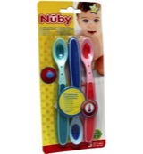 Nuby Warmtegevoelige lepeltjes 3+ maanden (3 stuks)