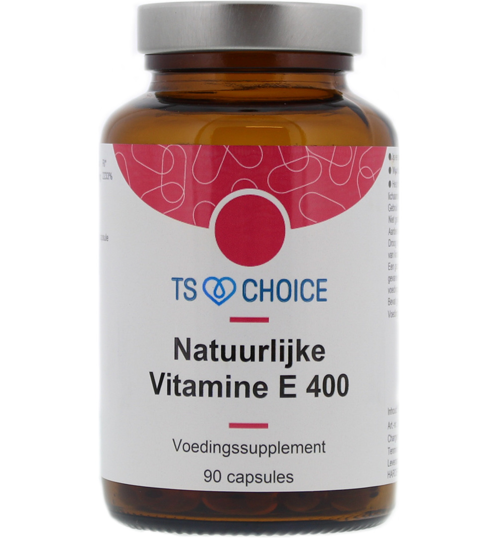 TS Choice Natuurlijke Vitamine E (90 capsules)