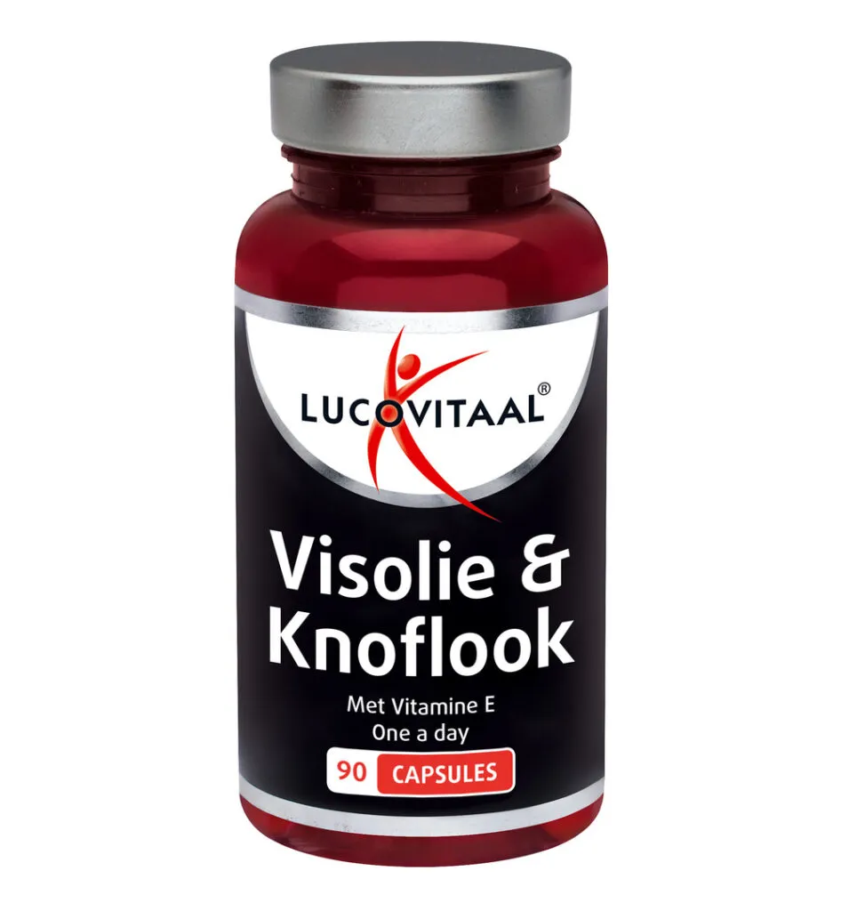 Lucovitaal Visolie & Knoflook (90 capsules)