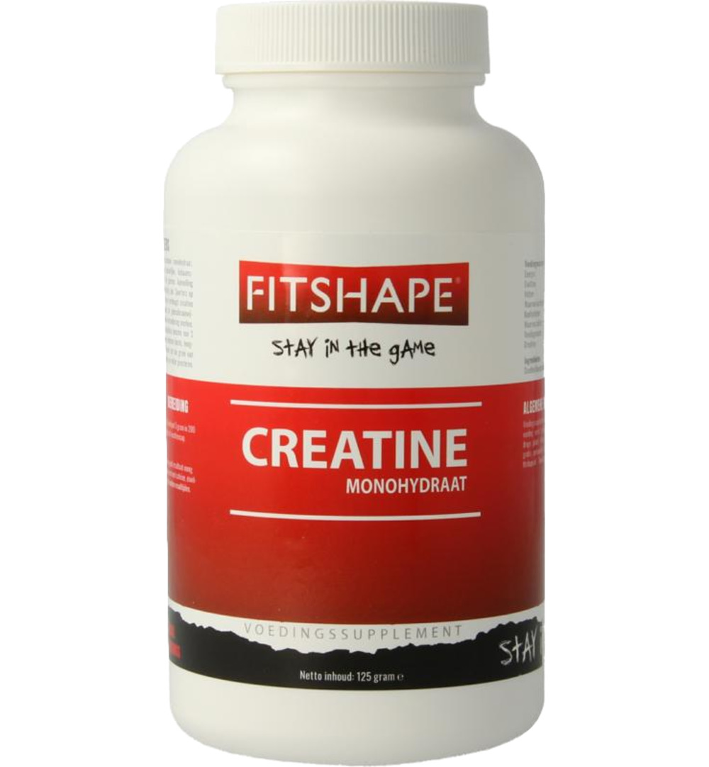 Fitshape Creatine Monohydraat (125 gr)