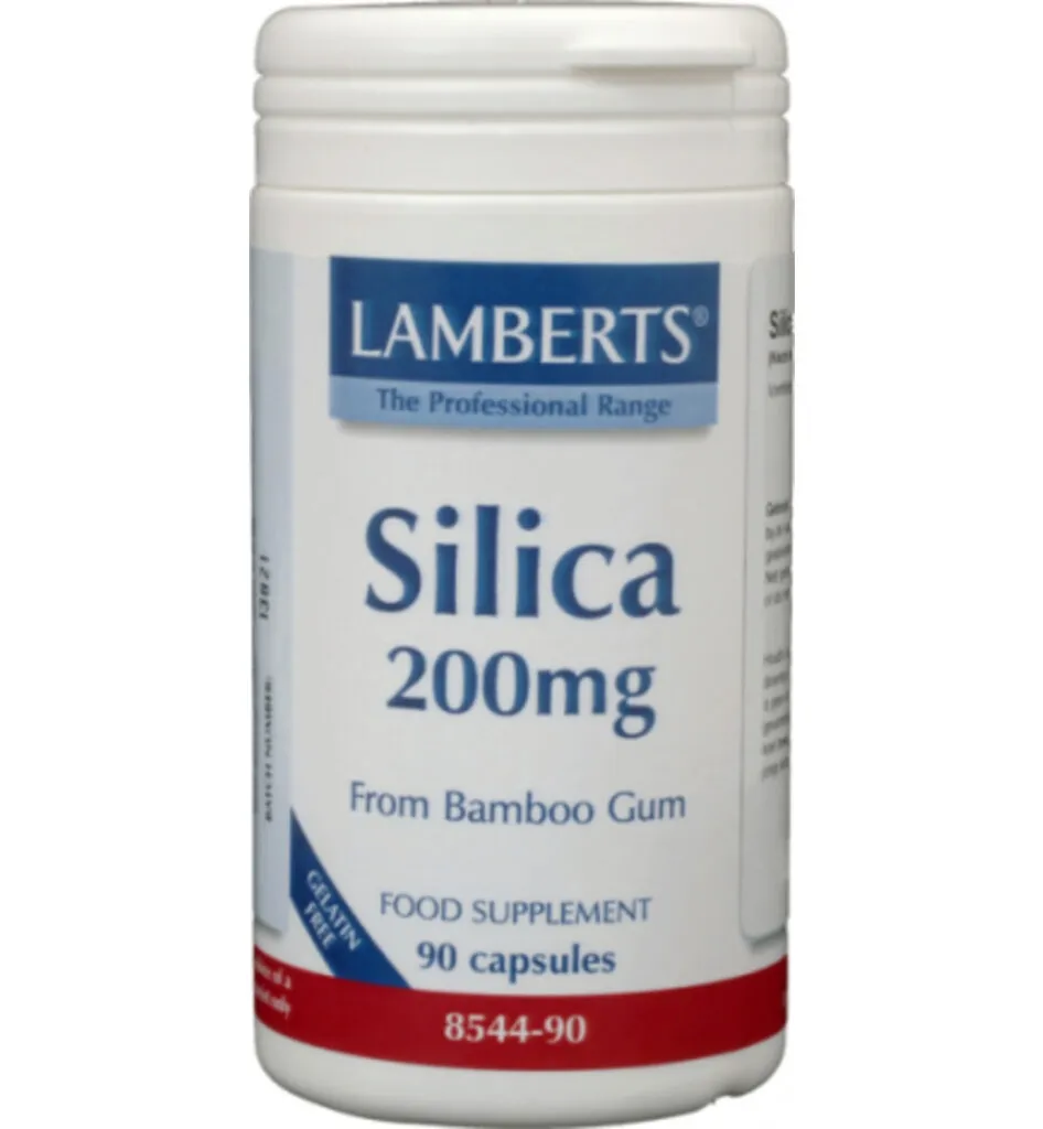 Lamberts Kiezelzuur uit bamboe (90 vega capsules)
