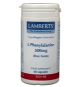 Lamberts L-Phenylalanine 500mg (60 capsules)