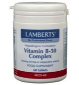 Lamberts Vitamine B50 complex (60 tabletten)