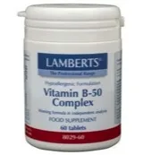 Lamberts Vitamine B50 complex (60 tabletten)