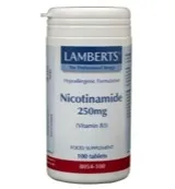 Lamberts Vitamine B3 250mg (100 tabletten)
