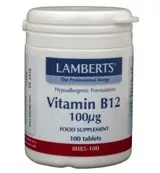 Lamberts Vitamine B12 100mcg (100 tabletten)
