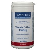 Lamberts Vitamine C 1000 Time release & bioflavonoiden (60 tabletten)