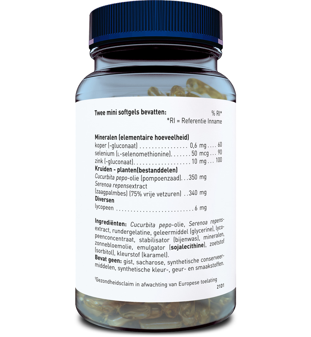 Orthica Prostaat support (60 softgels)