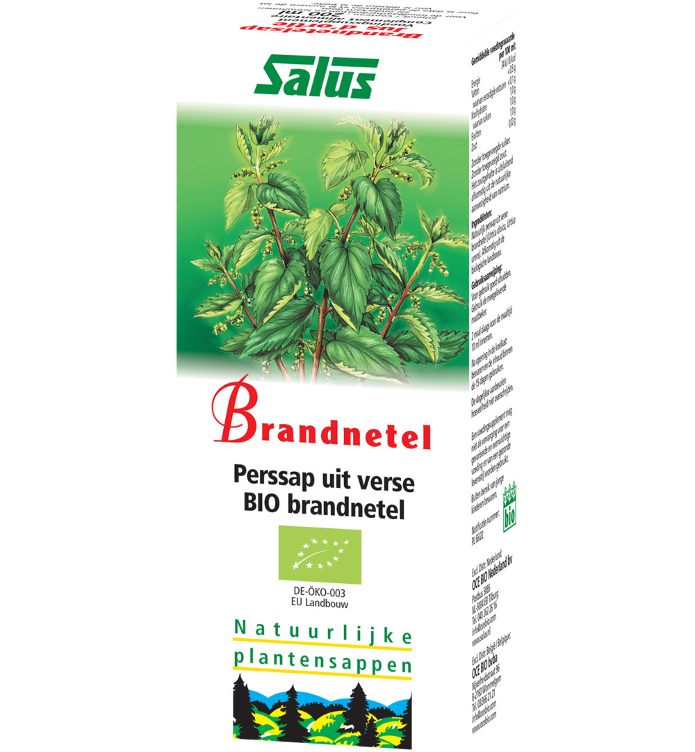 Salus Brandnetelsap bio (200 ml)