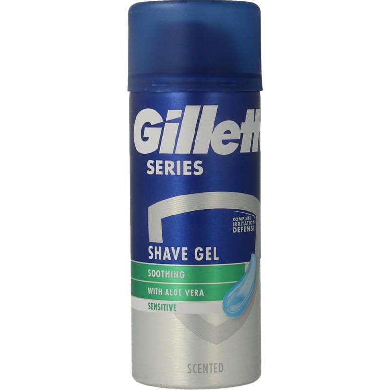 Gillette Series scheergel gevoelige huid (75 ml)