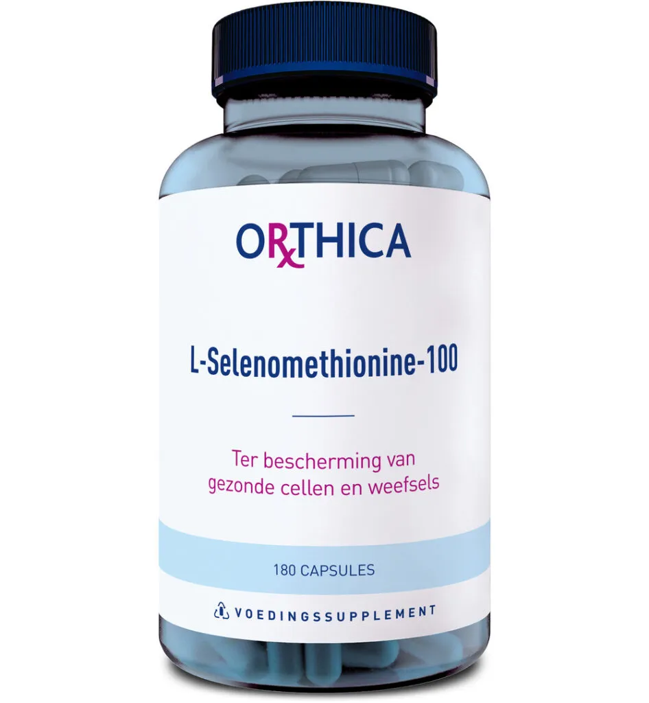 Orthica L-Selenomethionine-100 (180 capsules)