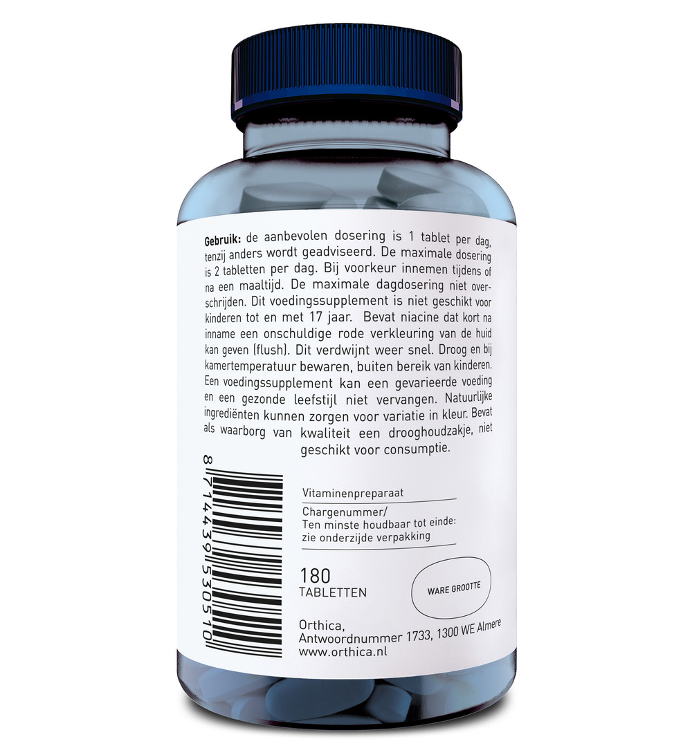 Orthica Stress B Complex (180 tabletten) - image 2