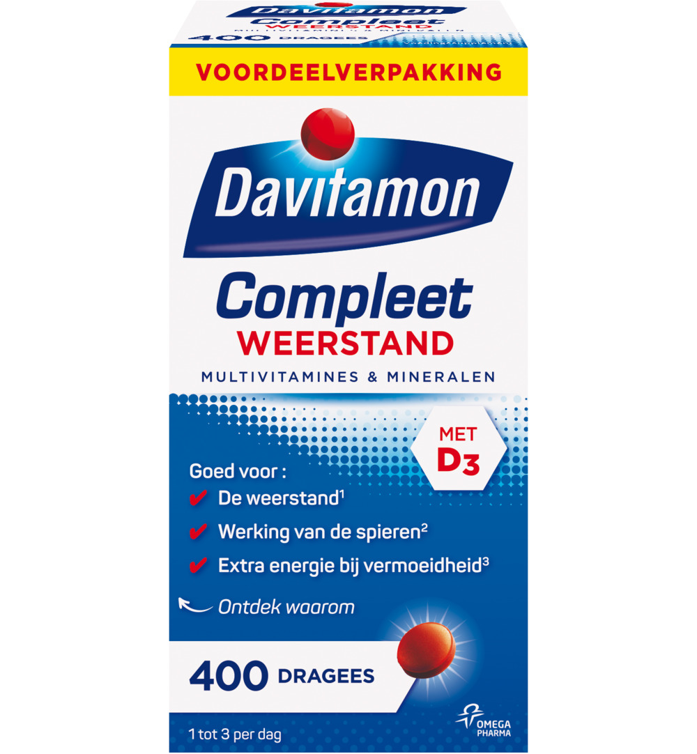 Davitamon Compleet weerstand (400 dragees)