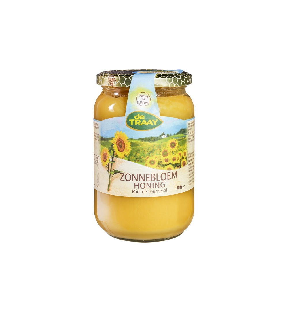 De Traay Zonnebloemhoning (900 gr)