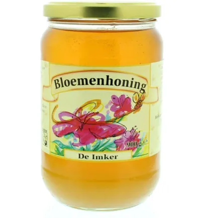 De Imker Bloemenhoning vloeibaar (900 gr)