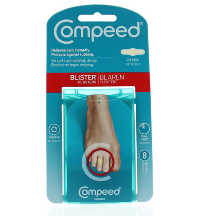 Compeed Blaren Op Tenen (8 stuks)