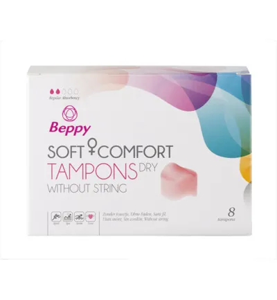 Beppy Soft+ Comfort Tampons Dry (8 stuks)