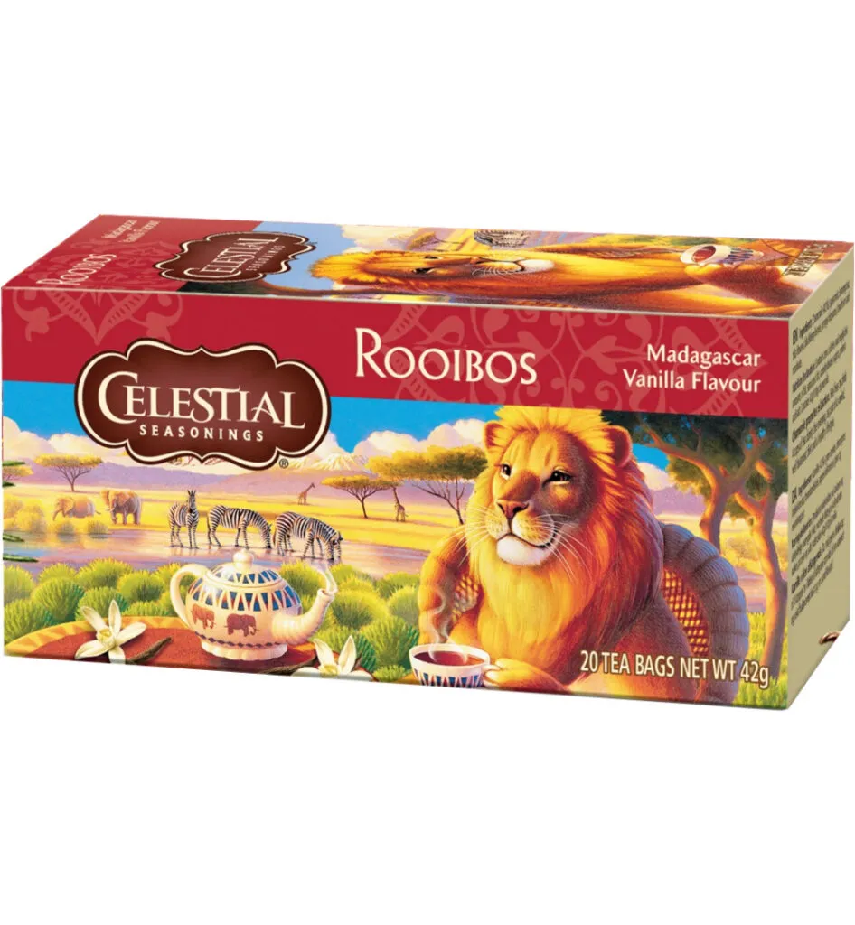 Celestial Seasonings Madagascar vanilla red tea (20 stuks)