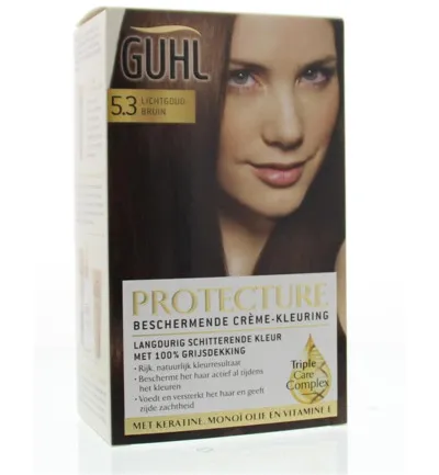Guhl Beschermende Cremekleur 5.3 Lichtgoud Br (1 set)