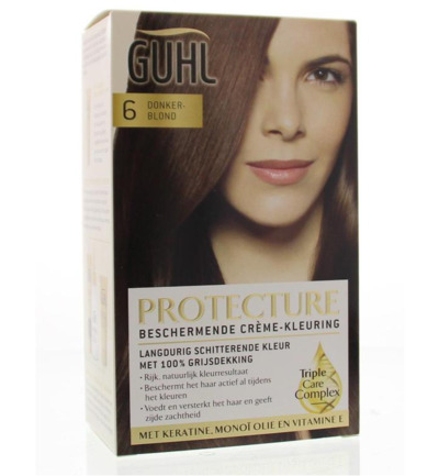 Guhl Beschermende Cremekleur 6 Donkerblond (1 set)