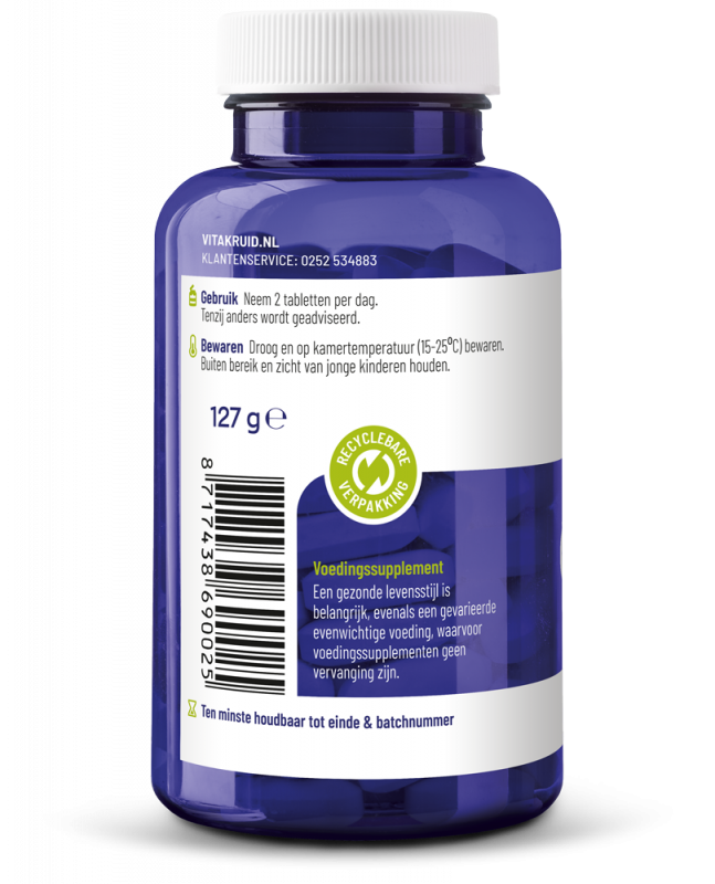 Vitakruid Ostamax Met Oa Calcium & Magnesium (90 tabletten)