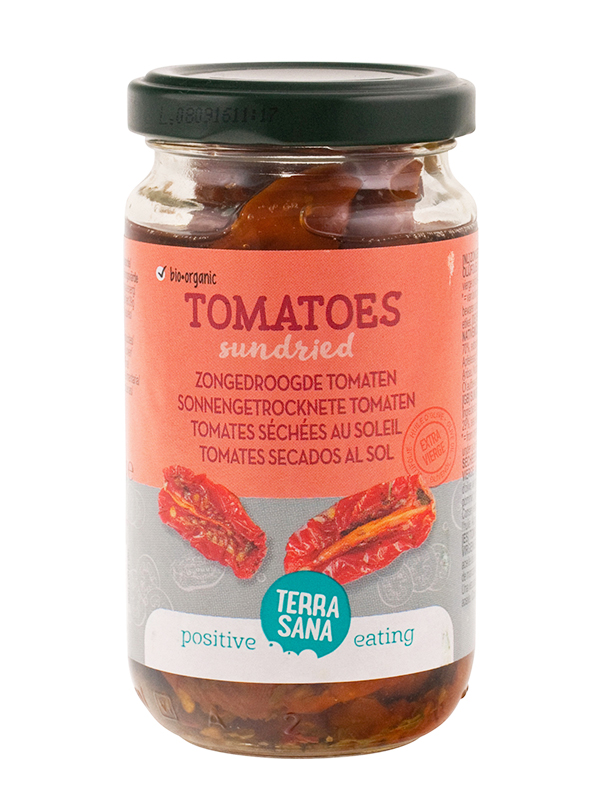 Terrasana Tomaten Zongedroogd In Olijfolie Bio (180 gr)