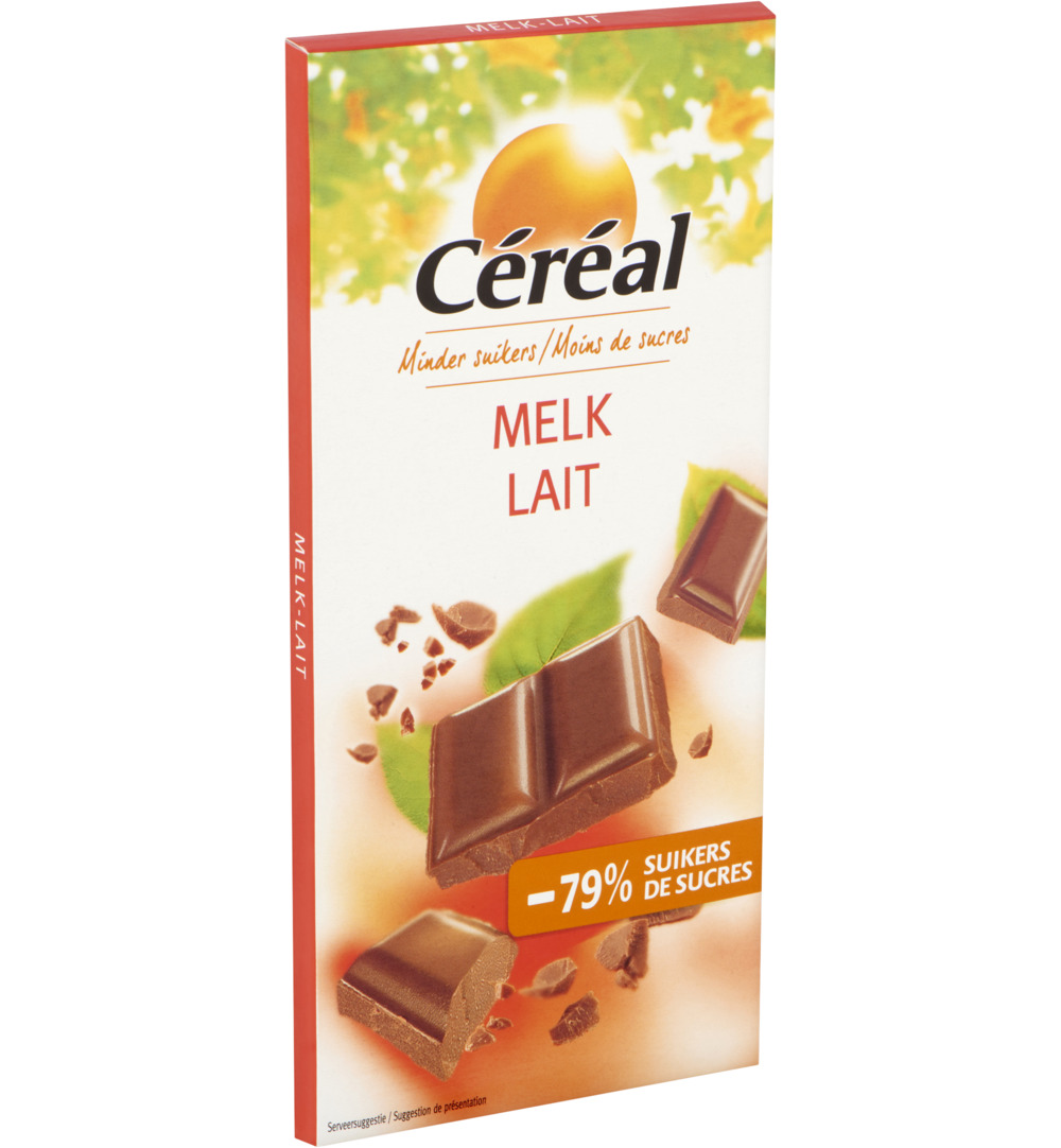 Céréal Tablet melk maltitol glutenvrij (80 gr)